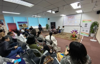 Workshop on Ayurveda at CGI Guangzhou on Jan 14, 2020
